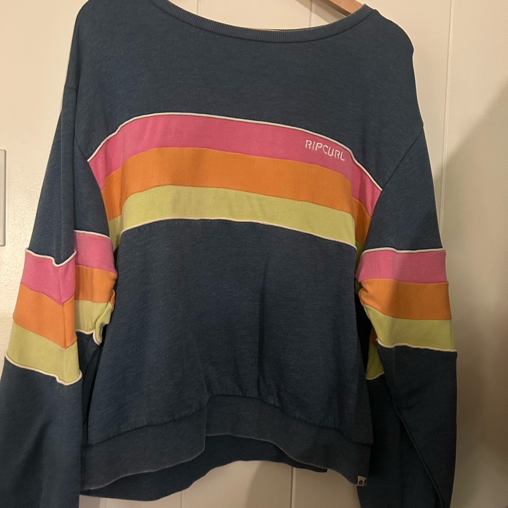 Rip Curl Blue Knit Sweater